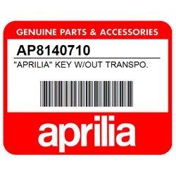AP8140710 Genuine OEM Key Blank With Out Transponder Chip for APRILIA –